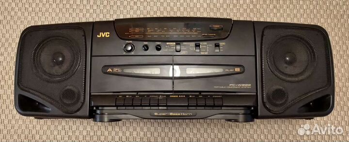 Кассетная магнитола JVC PC-W222