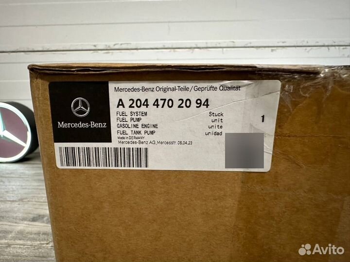 Насос топливный Mercedes W204/W212 A2044702094