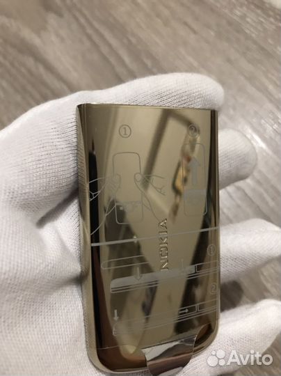 Крышка АКБ корпуса Nokia 6700c gold