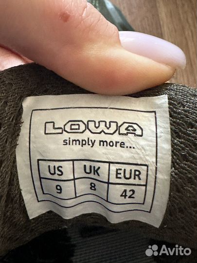 Ботинки lowa