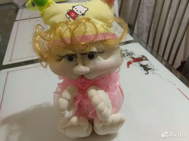 Кукла-попик Снегурочка