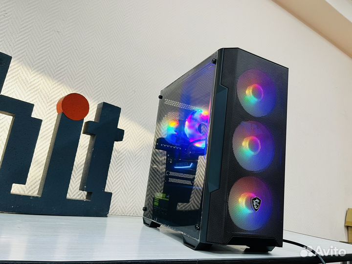 Игровой компьютер i5 10400f RTX 3050 8gb
