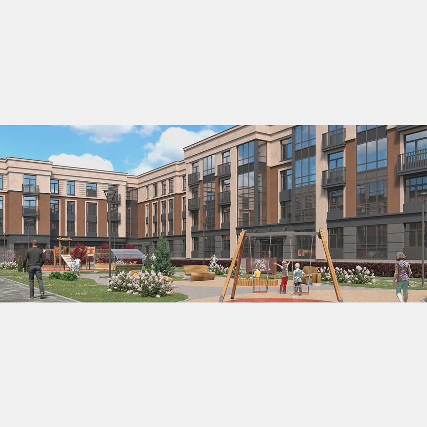 3-к. квартира, 84 м², 4/4 эт.