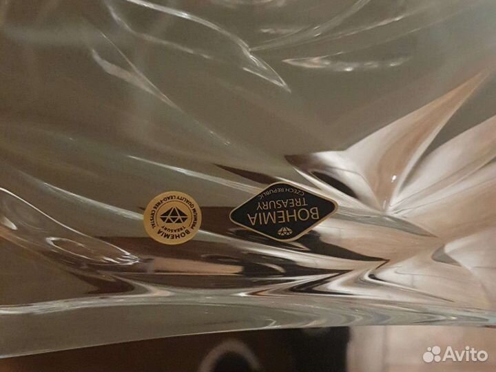 Ваза для фруктов Богемия