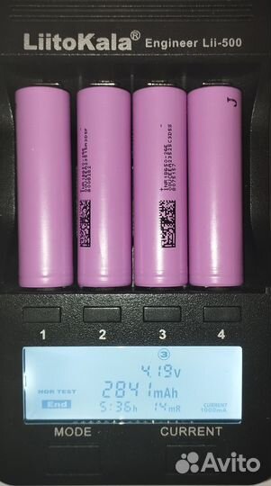 Li-ion INR 18650 26E высокотоковые