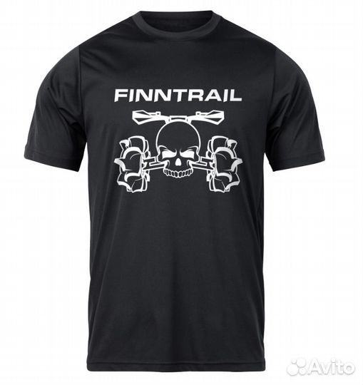 Футболка ATV skull 6707