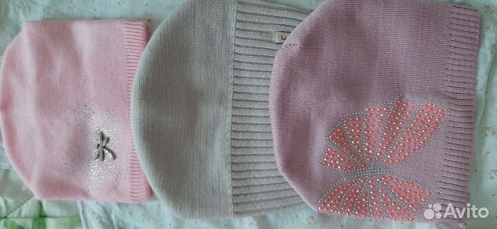 Шапка детская для девочки новая