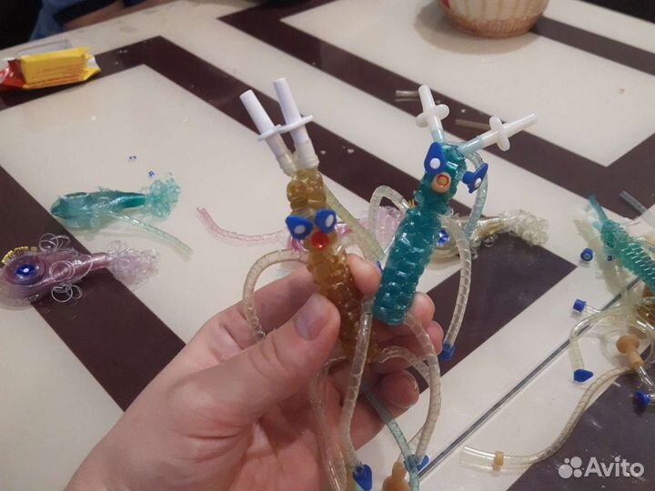 Рыбки, чертики из капельницы