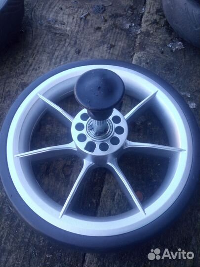 Задние колёса. Новые