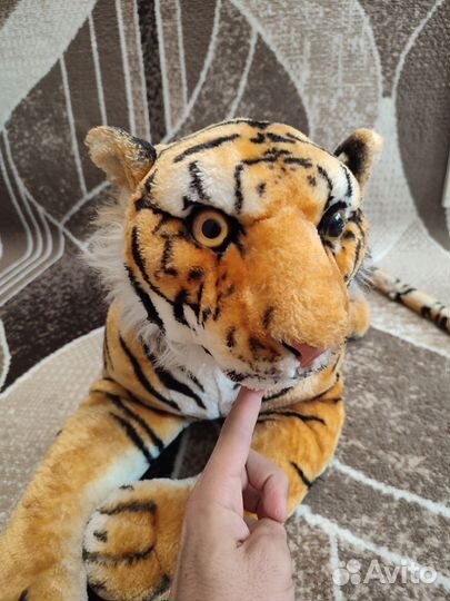 Мягкая игрушка тигр 80 см