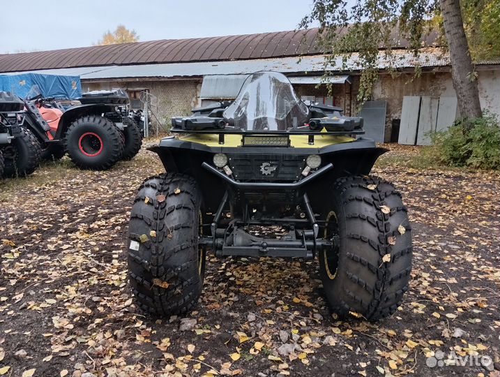 Квадроцикл Сокол 1.5 на мостах УАЗ