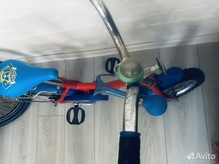 Детский велосипед Щенячий патруль