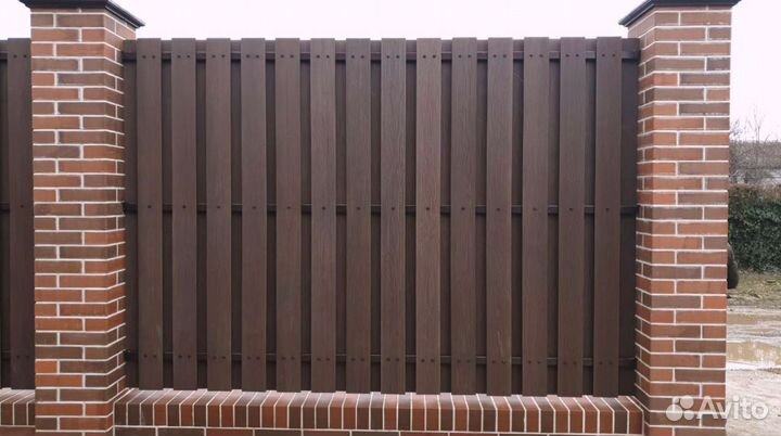 Заборная доска дпк