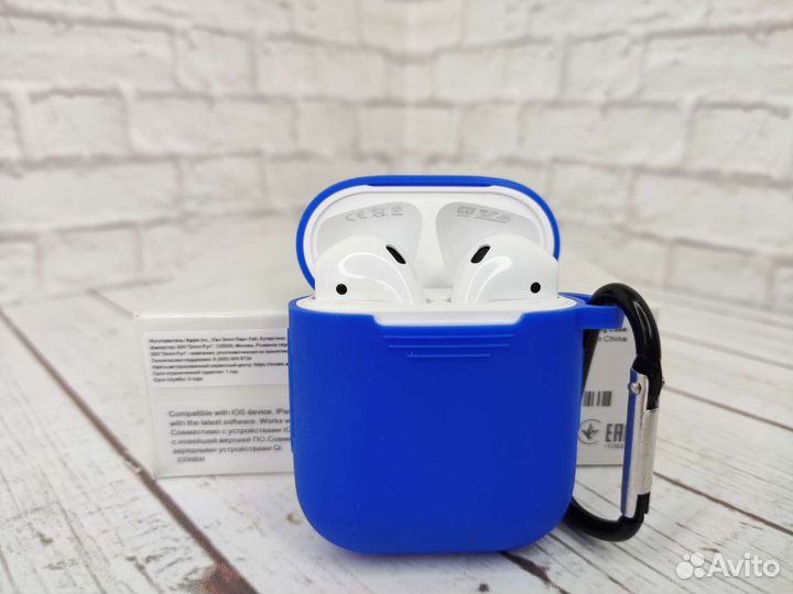 Airpods 2 новые (в подарок чехол + гарантия)