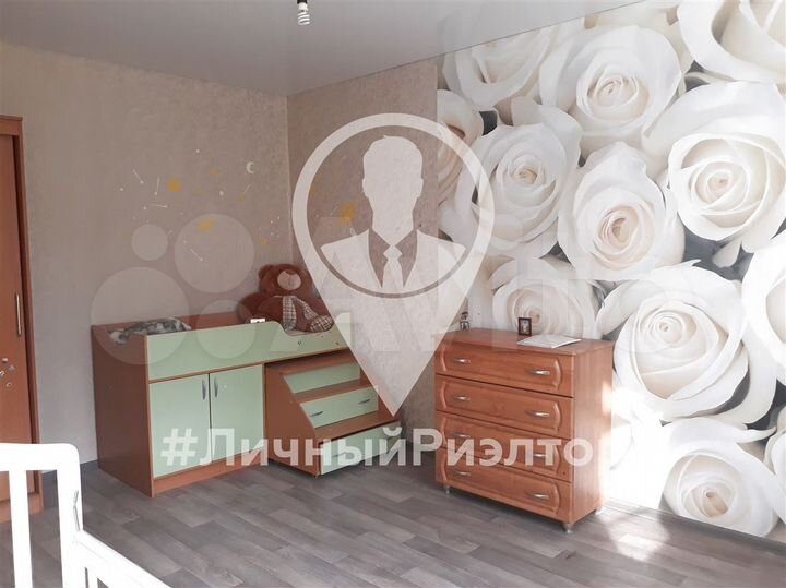 Комната 34,8 м² в 2-к., 1/4 эт.