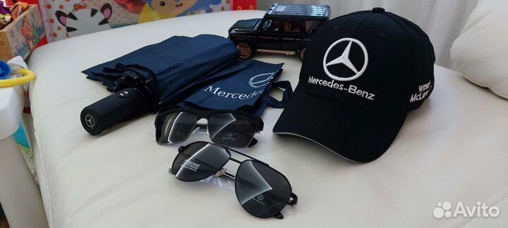 Зонт с логотипом автомобиля Mercedes-Benz автомат