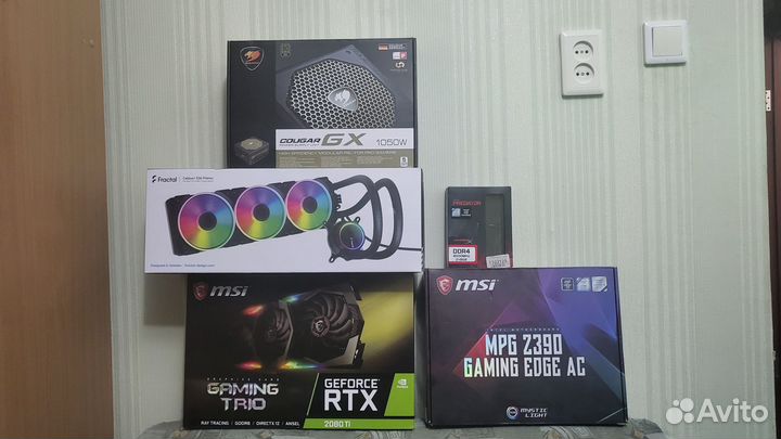 Продам комплектующие для игрового пк