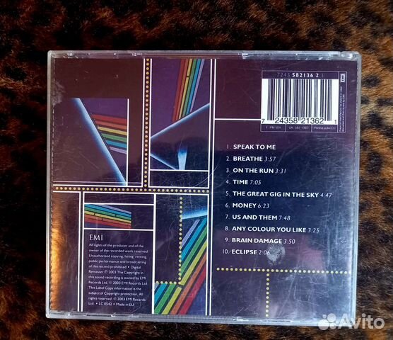 CD pink floyd The dark side of the moon