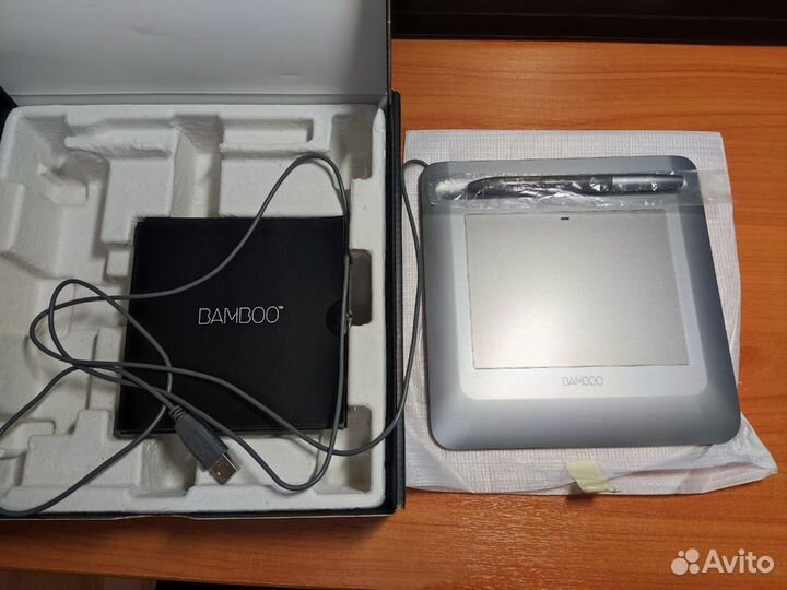 Графический планшет wacom bamboo one CTF-430
