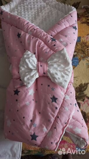 Конверт на выписку для девочки