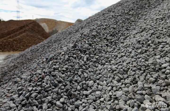 Щебень доставка самосвалом 20-40 мм. от 1 m3