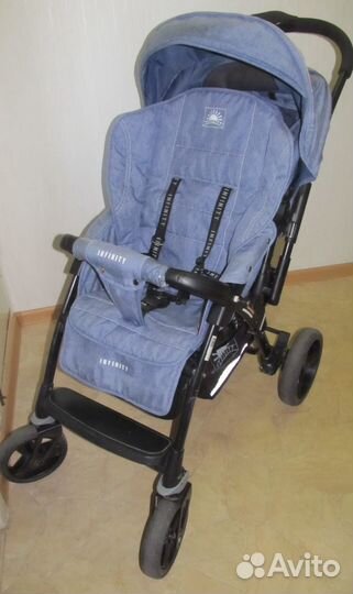 Прогулочная детская коляска Infinity Comfort Lux