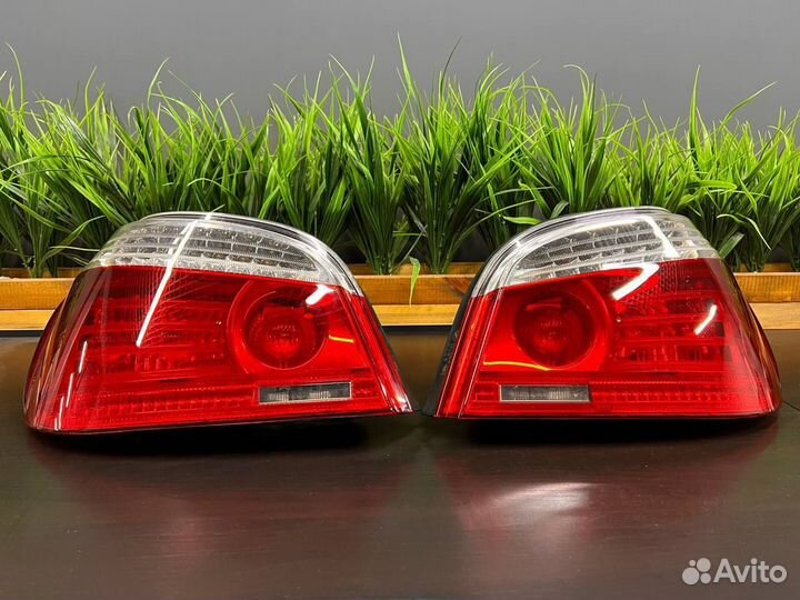Задние фонари рестайлинг на bmw 5 e60