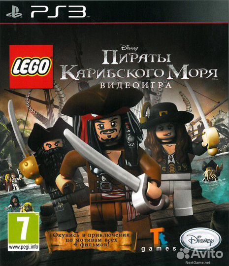 Lego : Пираты Карибского моря PS3 рус. б\у