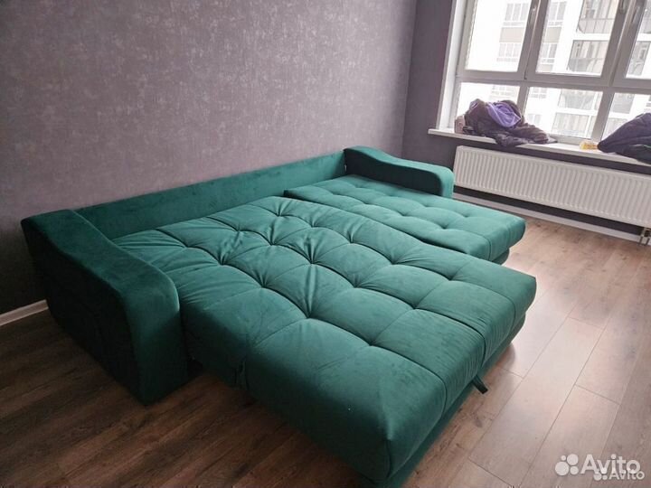 Угловой диван аккордеон