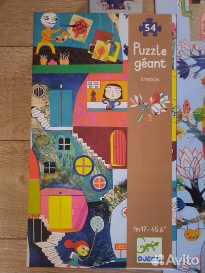 Djeco пазл гигант 1.16 м на 42 см