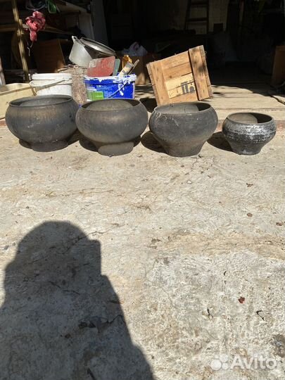 Горшок для запекания (чугунок) в русской печи