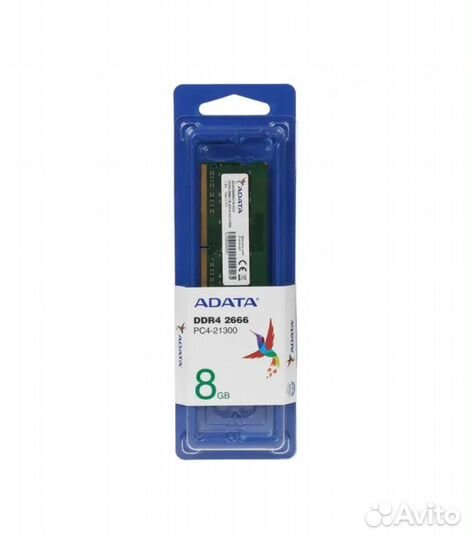 Оперативная память sodimm adata AD4S26668G19-SGN