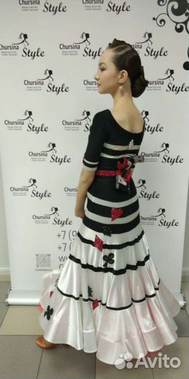 Комплект: платье бальное стандарт и латина Ю2