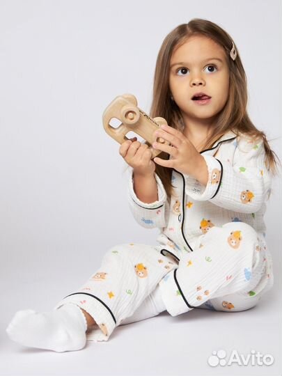 Детская муслиновая пижама