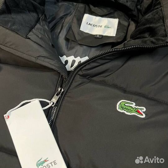 Пуховик куртка lacoste