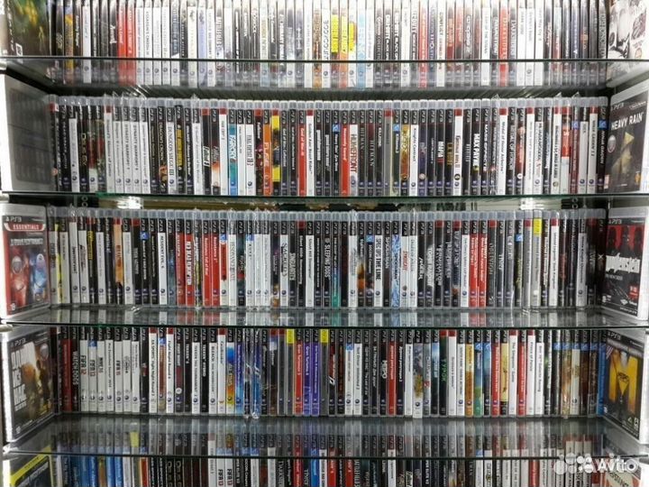 Огромное количество игр на легендарную PS3