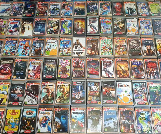 UMD диски на PSP