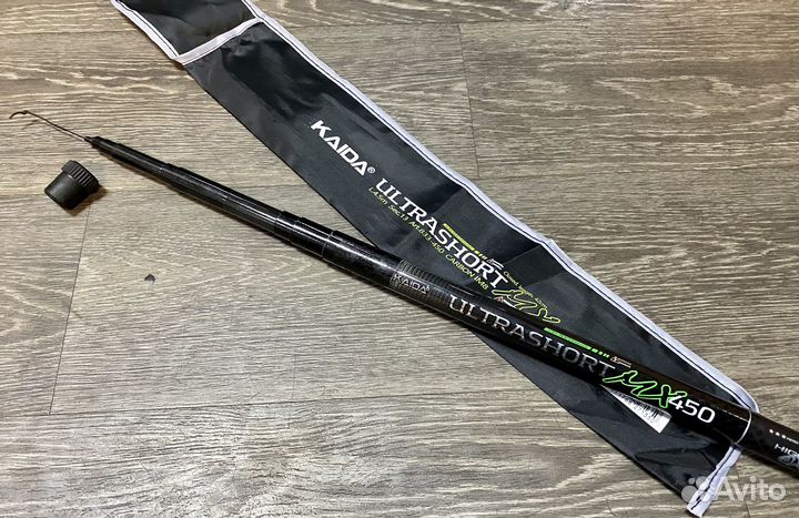 Удилище маховое без колец Kaida ultrashort MX
