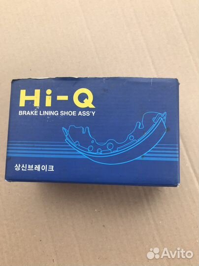 Тормозные колодки задние peugeot