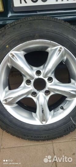 Bridgestone Blizzak VRX 195/65 R15 на дисках