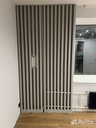 Рейка деревянная на стену 40х60мм