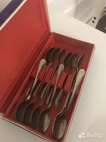 Ложка чайная набор СССР / 12 шт