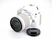Canon 100d white + 18-55 kit