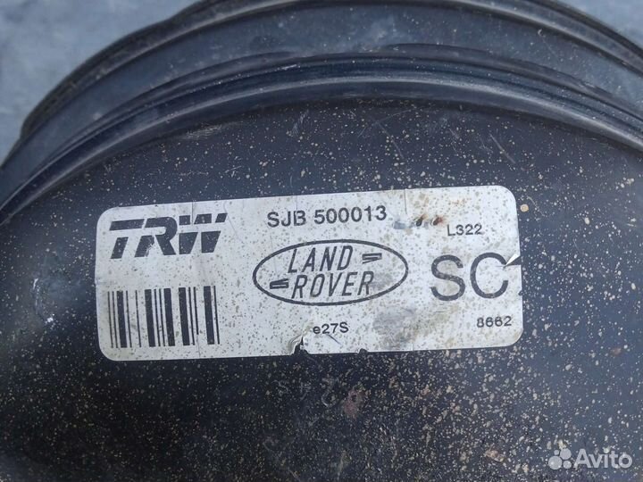 Вакуумный усилитель тормозов Range Rover L322