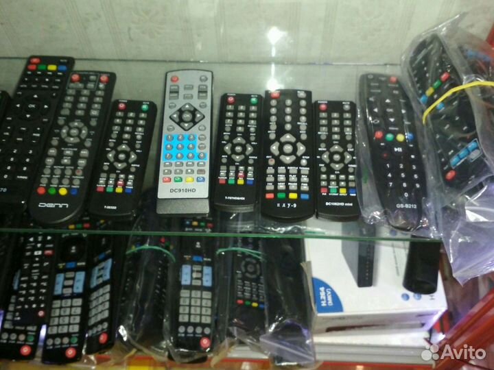 Пульты приставки цифровой+тв. почти любой