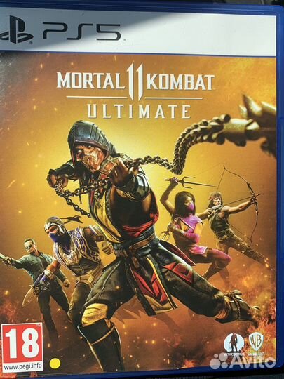 Mortal kombat 11 ultimate ps5 диск