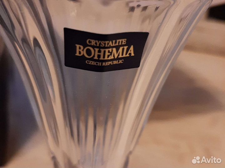 Бокалы богемское стекло