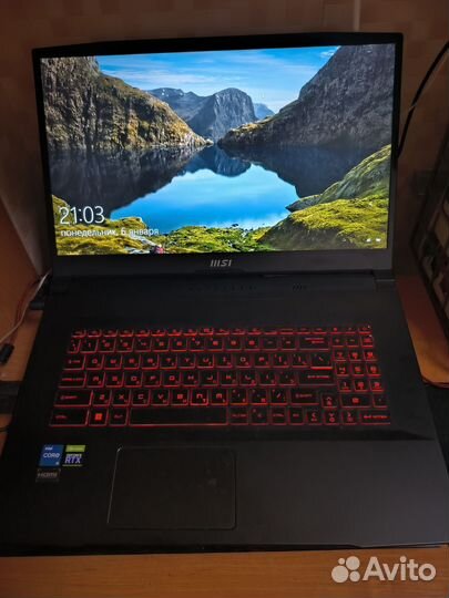 MSI Katana gf 76 12UC 265XRU