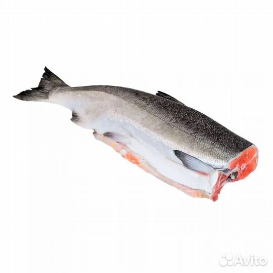 Кижуч свежемороженый, потрошеный без головы
