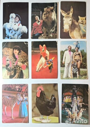 Календарики СССР (цирк)